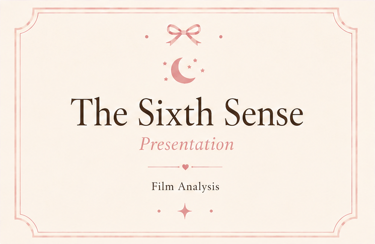 The Sixth Sense Cover